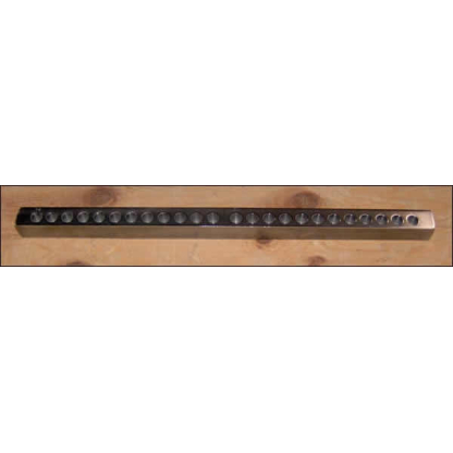 Pour bar tapered/flat-No Numbering