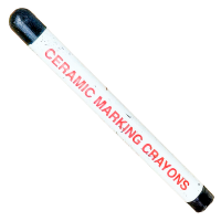 5/16" Blue / Black Hi-Temp Ceramic Crayon - 2750°F