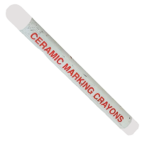 1/2" White Hi-Temp Ceramic Crayon - 2750°F