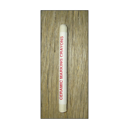 1/2" White Hi-Temp Ceramic Crayon - 2750°F