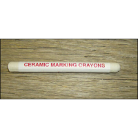 1/2" White Hi-Temp Ceramic Crayon - 2750°F