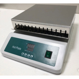 12" X 12" Hot Plate Digital- 220v Aluminum Top