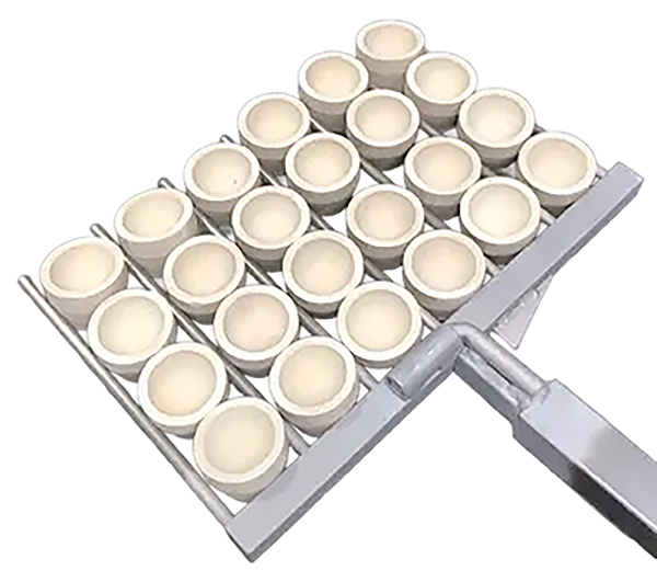 Cupel Forks for #7 Cupels (6wX4d)