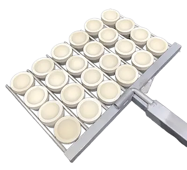 Cupel Forks for #8 Cupels (6wX4d)