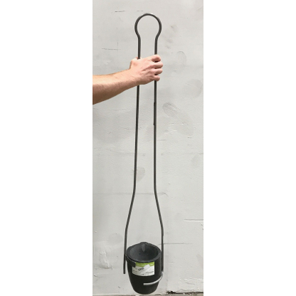 48" Vertical Crucible Pouring Tong (#10 Graphite)