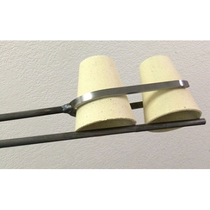 58" Multiple Crucible Pouring Tong 1 x 2 (30-40-45 gram)