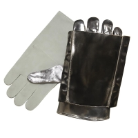 14" Aluminized Gloves with Double Aluminized Back