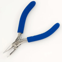 4-1/2" Foam Grip Stainless Bent Nose Dore Pliers