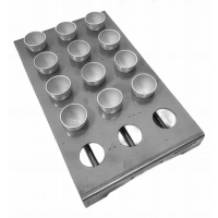 15 Place 10ml Annealing Tray Stainless Steel - 3 x 5