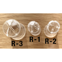 R-2 Replacement Quartz Thimble for <b>QBR</b> Range of Baskets - <b>Lateral Slit</b>