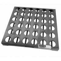 36 Place 10ml Annealing Tray Stainless Steel - 6 x 6