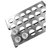 24 Place 10ml Annealing Tray Stainless Steel - 4 x 6