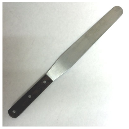 15" SS Spatula - 10" x 1.25" Blade