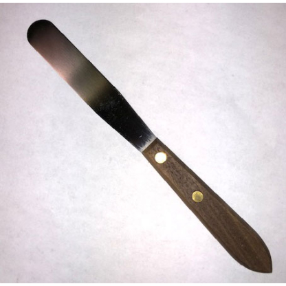 8" Rigid Blade Spatula (4" x ¾" Blade) Stainless Steel