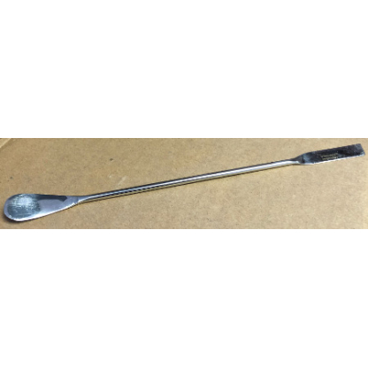 9" SS Double End Spatula - Spoon & Blade