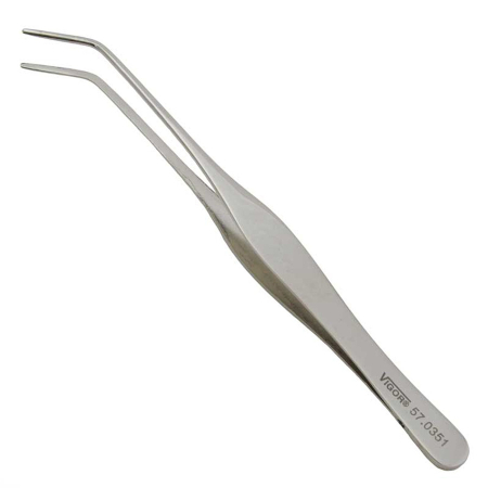 7" Retrieving Tweezer - Curved Tips