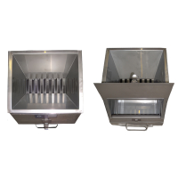 3/8" Enclosed SS Jones splitter 14 chutes