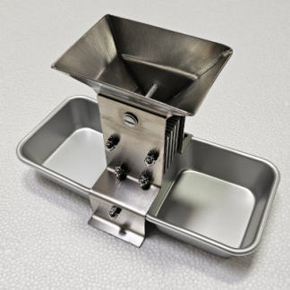 Micro-splitter 1/4" Riffles w delrin chutes