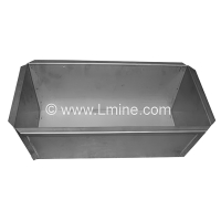 Splitter pan, 3/4 (14) SS splitter