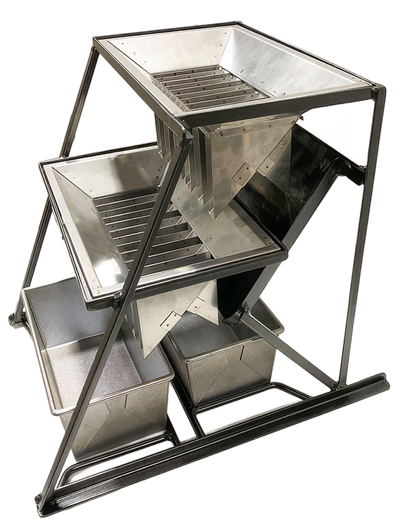 Two Tier Jones Splitter- 3/4" Riffles - Image 3