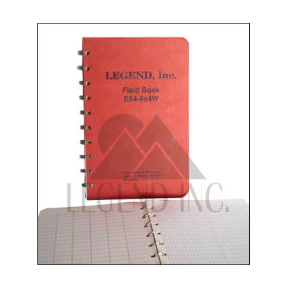 Elan E64-8X4W Wire-O Field Book