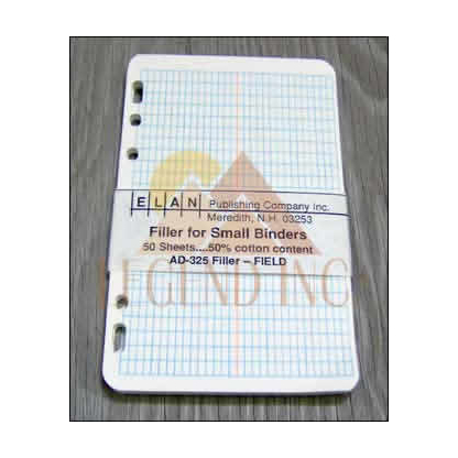 Elan AD325F Small Field Book Filler Paper (4-1/8"x6-5/8")