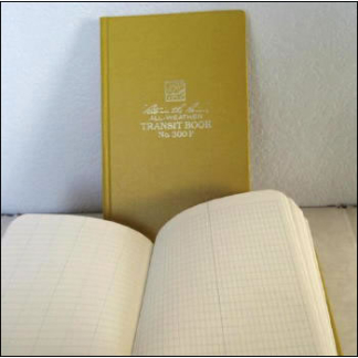 #300F Transit Fabric Cover Standard Bound Book