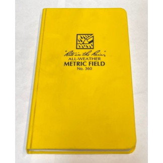 #360 Metric Field Poly Cover Standard Bound Book