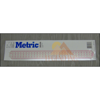 C-thru M-105 Centimeter Grid Ruler - 30cm