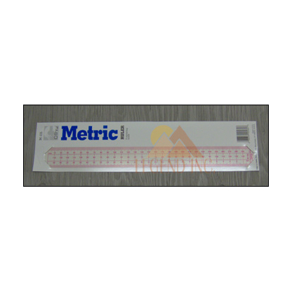 C-thru M-105 Centimeter Grid Ruler - 30cm