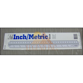 C-thru M109 Metric/Inch Ruler - 30cm/12"