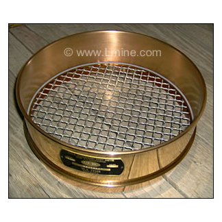 8" Diameter Brass Sieves - Full Height