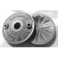 UA 2000R/S Grinding Plates, chrome alloy