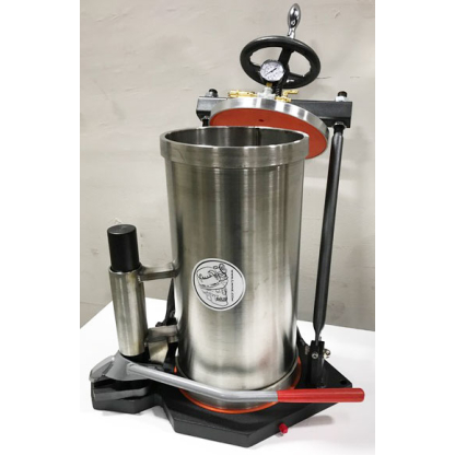 Pressure Filter w/Barrel Lift, 10"/6 gal Acid Resistant - Image 2