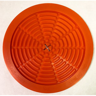 Rubber base mat for 8 in pressure filter