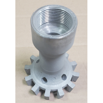 Stator (diffusion hood) for D12-II/III, 78mm, stainless steel