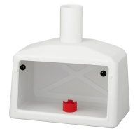 Small Benchtop Poly Fume Hood, poly, 27"x13"x22"