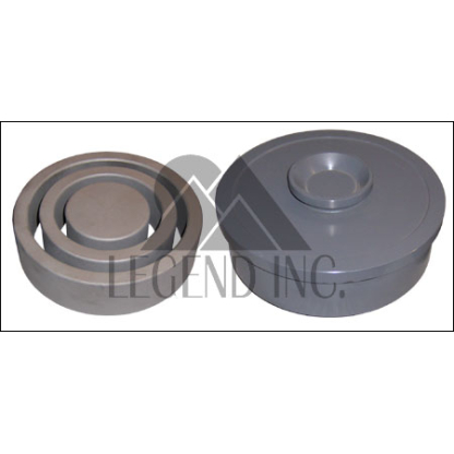 BICO 250 ml Grinding Set- Chrome Steel - Image 2