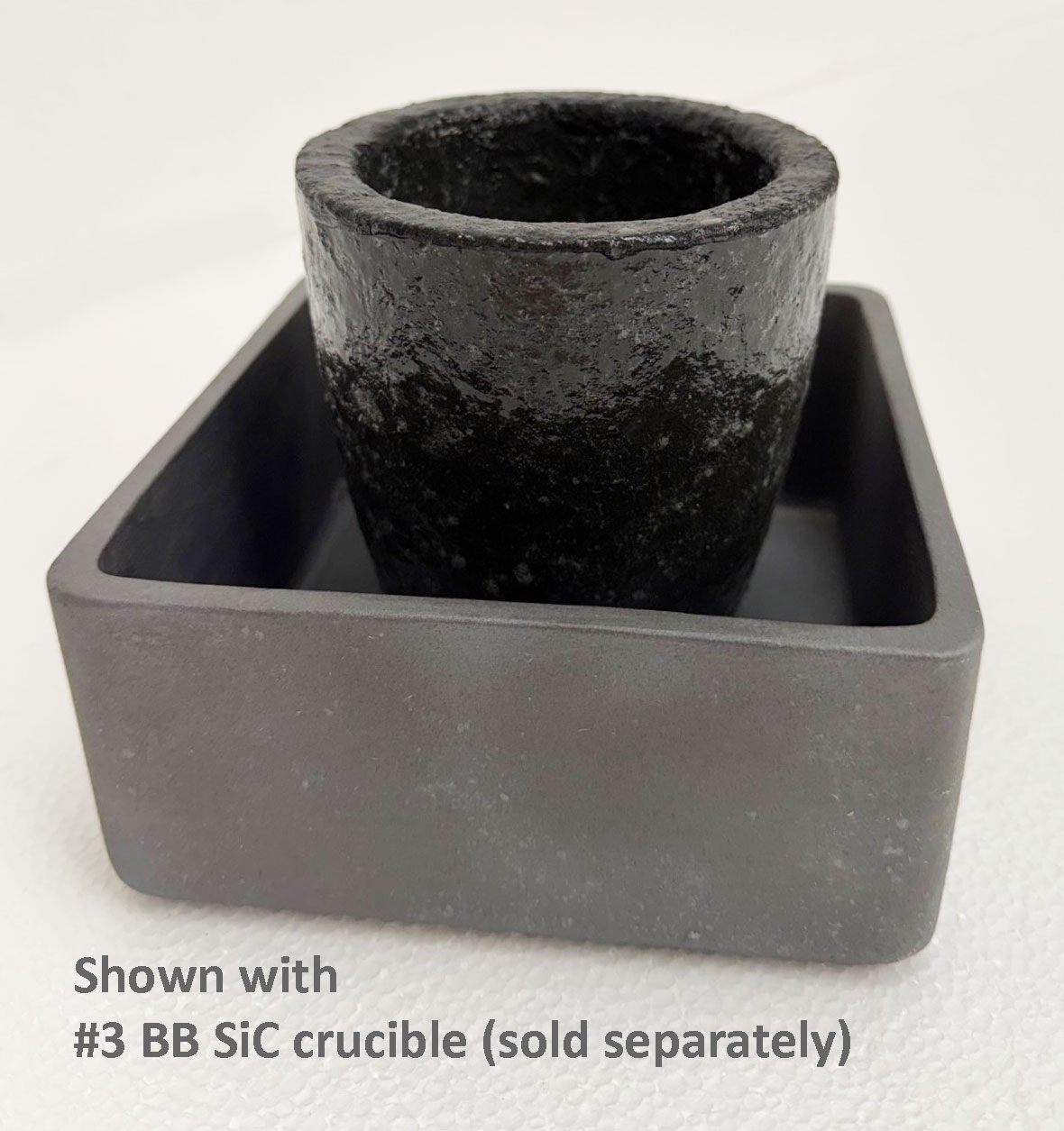 Silicon Carbide Sagger (5.9"x5.9"x2.75") - Image 3