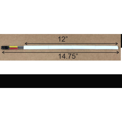 12" Type "K" Thermocouple Element, 8AWG for 25/50PF - Image 2
