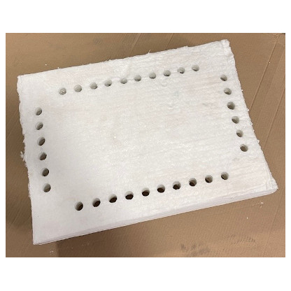 Furnace Back Tile for Model 810 Furnace W/ Fiber Insulation - Image 2
