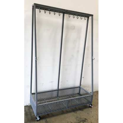 Fire assay Tool Cart