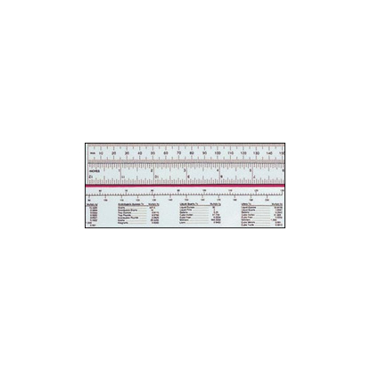 C-thru M109 Metric/Inch Ruler - 30cm/12" - Image 2