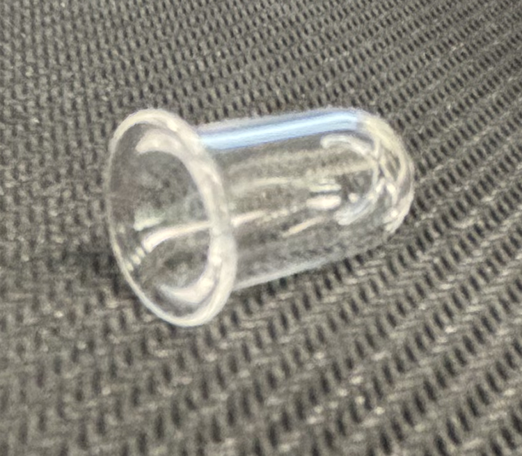 R1 - Replacement Quartz Thimble for QBR Range of Baskets - ID 8 mm