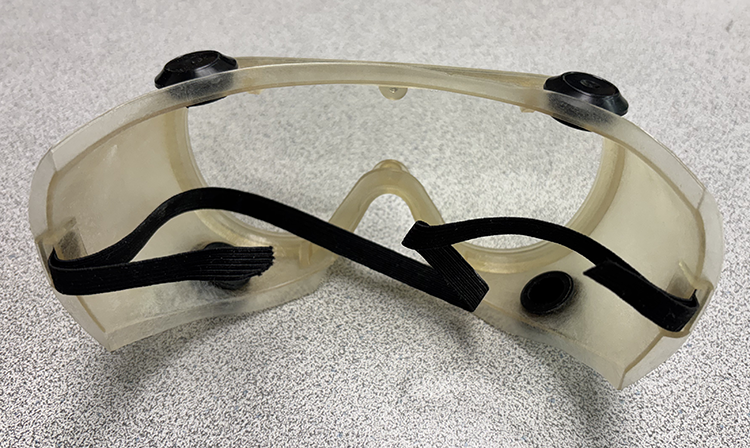 Oberon UV Blocking (7020) Clear Goggle - SHELF WORN - CONDITION VARIES - Image 2