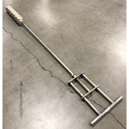 7 place Pouring Tong for 40 gram Crucible