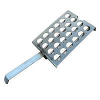 USED 24 Place 10ml Parting Tray 4x6 w/handle and support bars