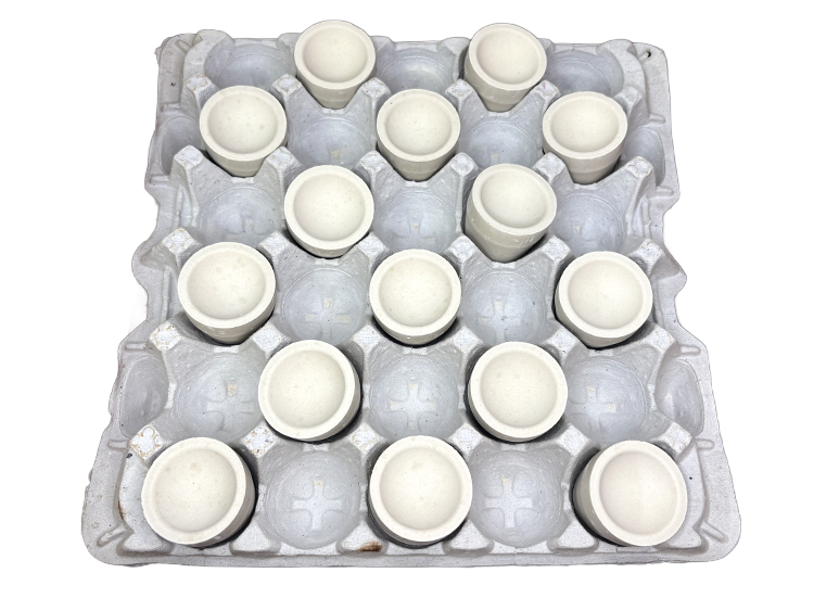 DFC 7A (1-9/16") Tapered Bone Ash Cupel - Pack of 15
