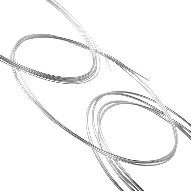 Silver Wire .020" Diameter 9999 Fine - Per Foot (12")