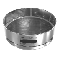 6″ Diameter Half Height SS Sieves